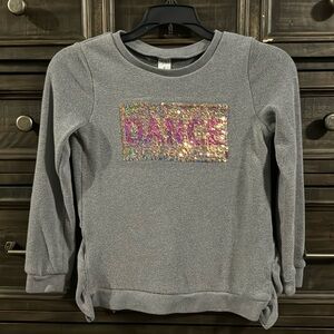 Carter’s Kid sweatshirt with reversible sequins